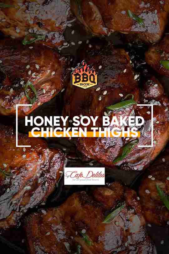 Honey Soy Baked Chicken Thighs