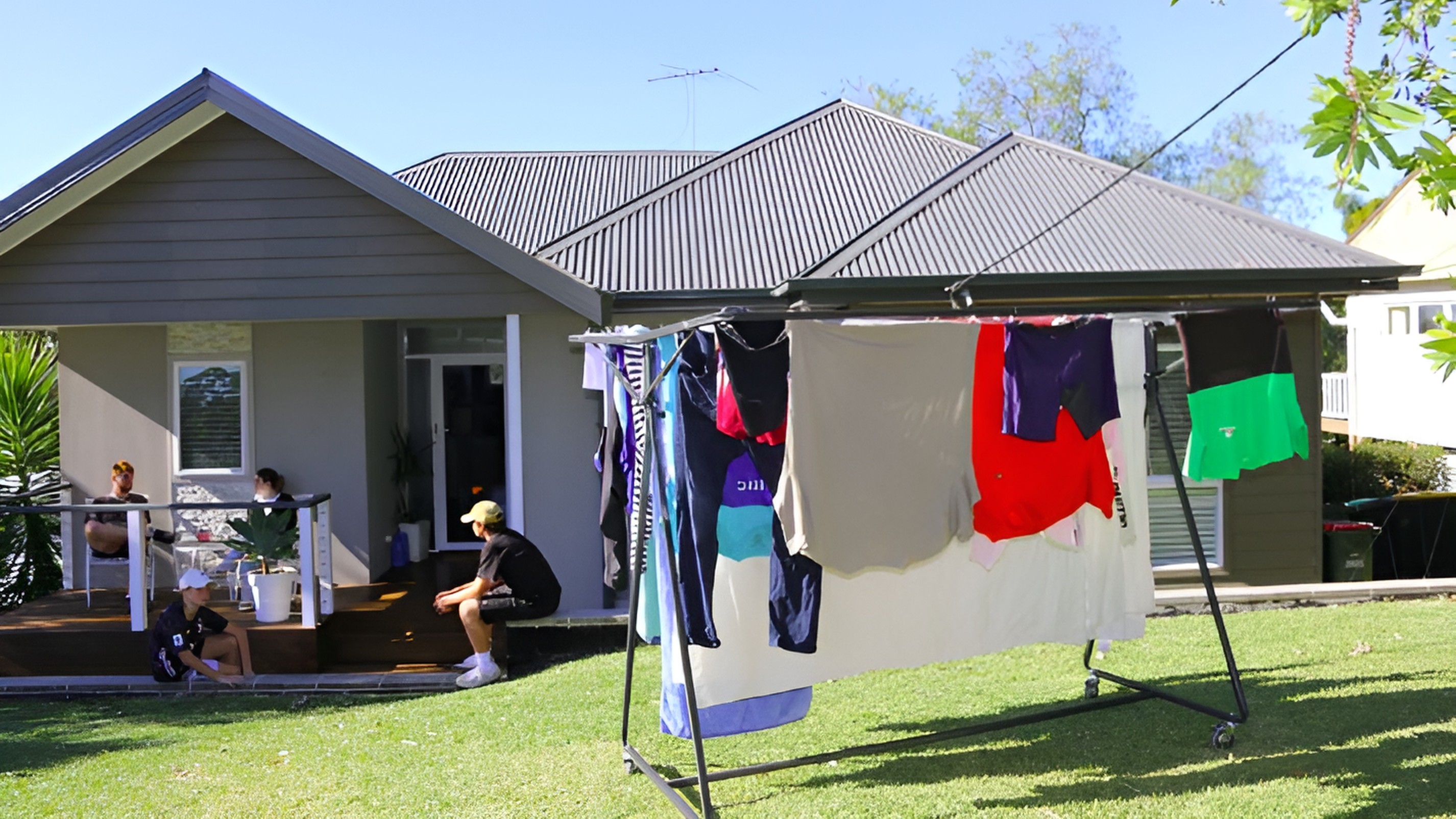 Laundry Hacks for Big Families Prioritise Hanging Clothes