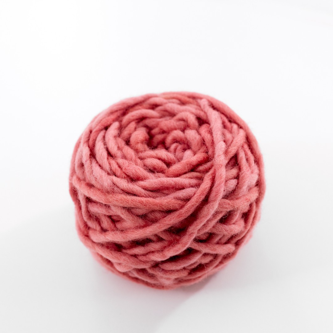 This is an image of rosebud pencil roving, available for purchase from the Clever Poppy Shop.