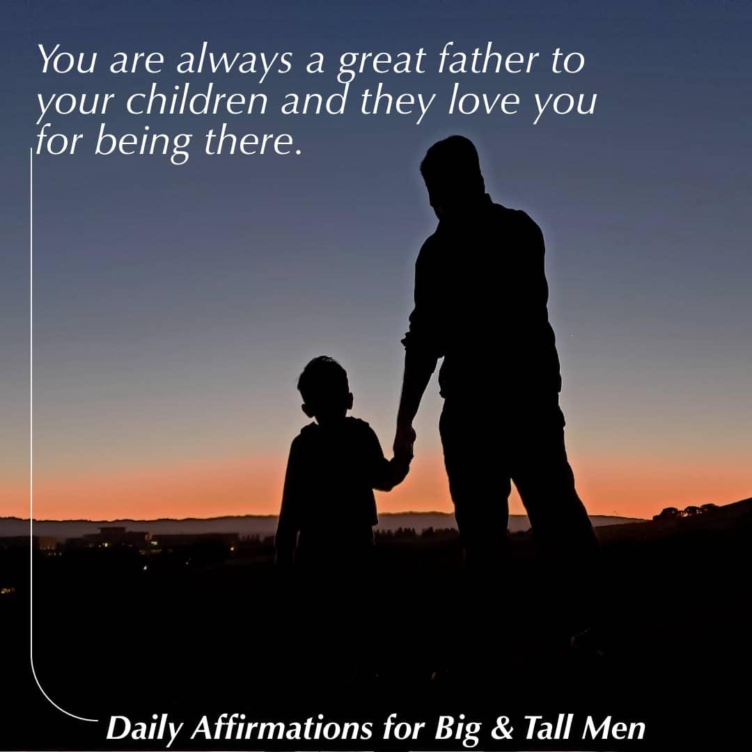 The Power of Daily Affirmations for Big & Tall Men