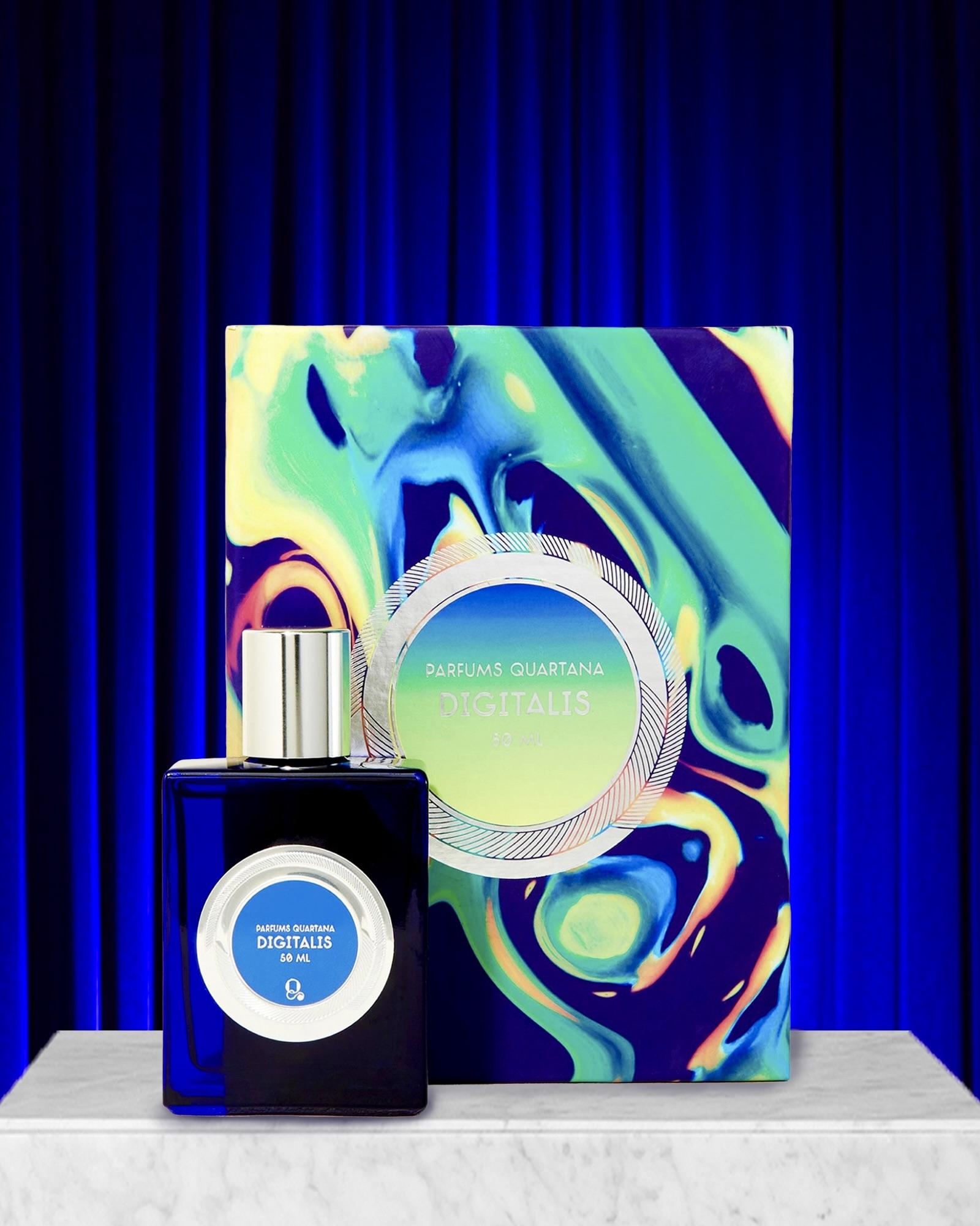 Digitalis eau de parfum 50mL bottle and box
