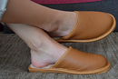 Isabella - Indoor slippers for women - Reindeer Leather