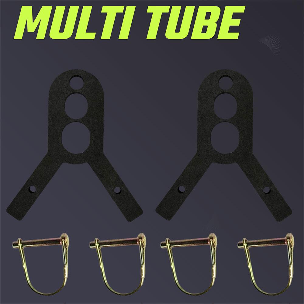 Multi Tube EMT Target Stand Brackets / Pins