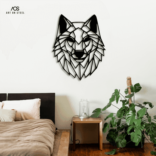 Wolf Metal Art | Home Decor - Art on Steel