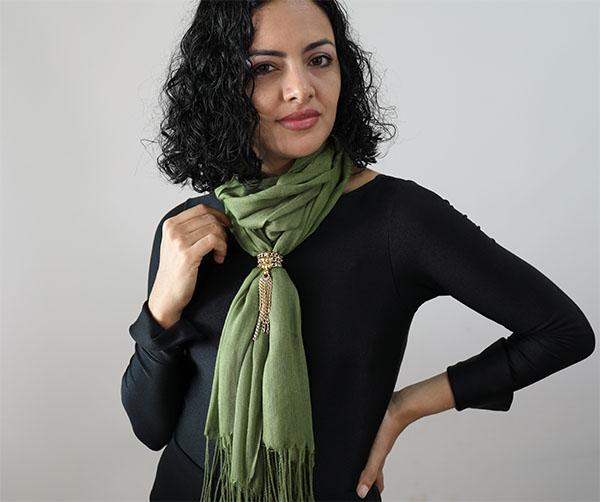 The Glitzy Scarf Lock - Lock and Shine