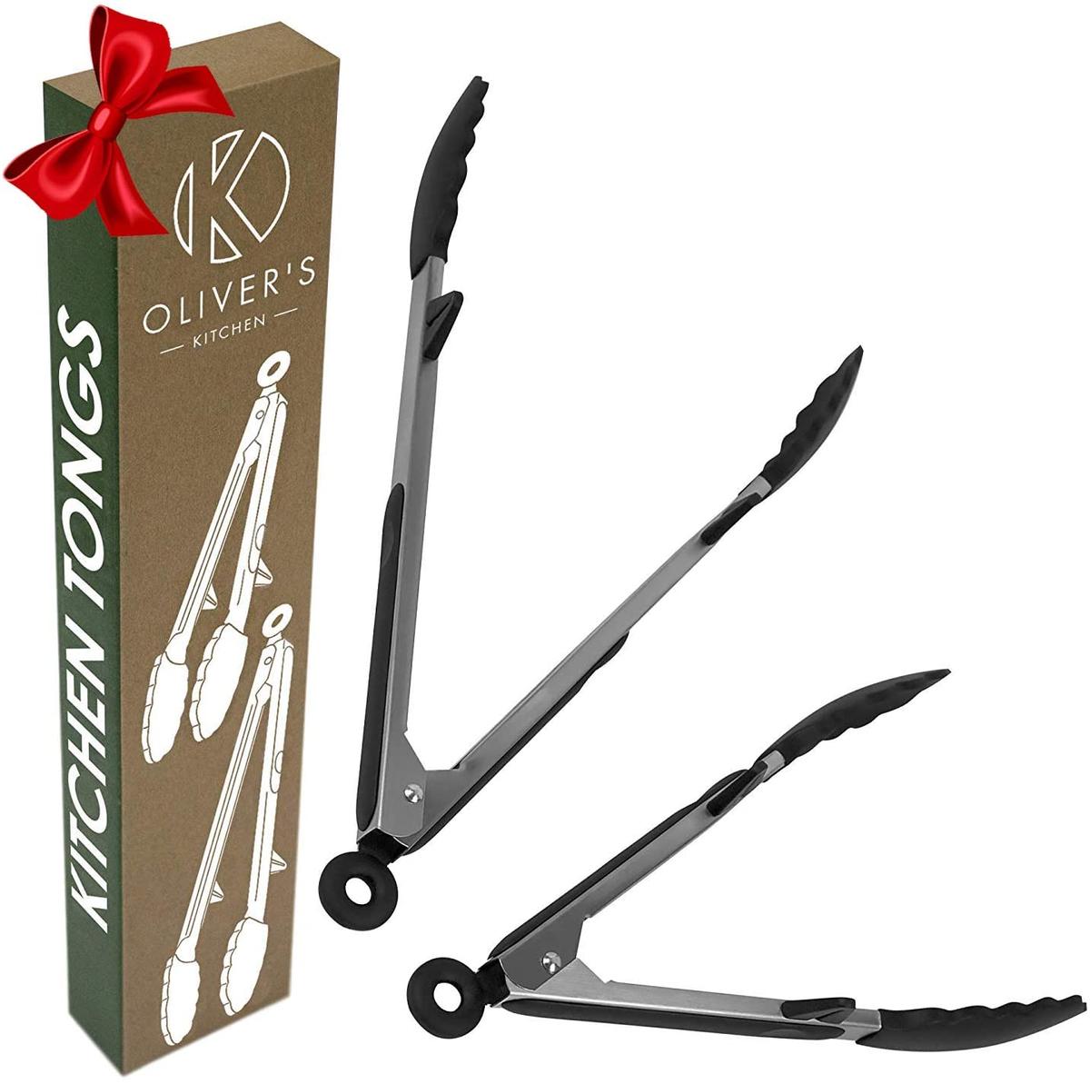 Kitchen Tongs Easy To Grip, Easy To Use Oliver's Kitchen
