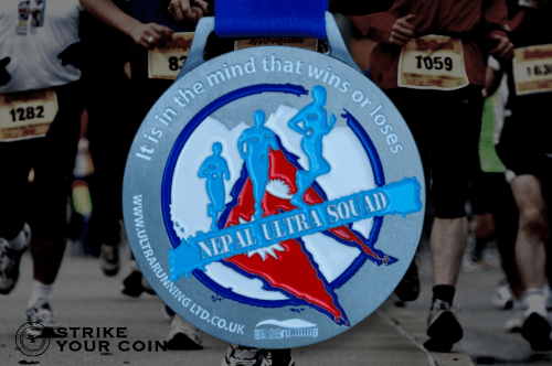 custom marathon medal