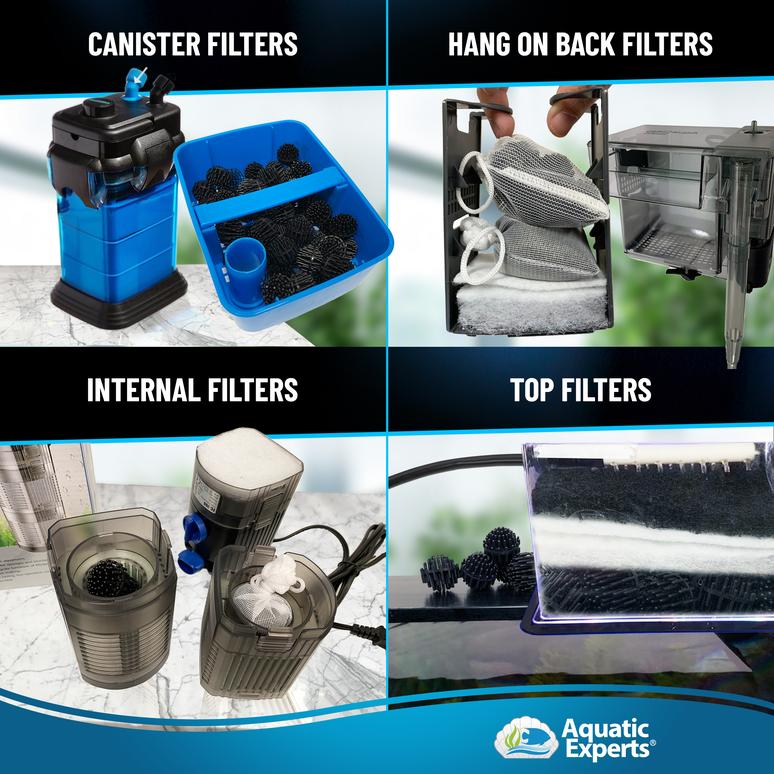 Bio Balls Filter Media 1 Inch Small Bio Ball for Aquarium and Pond F