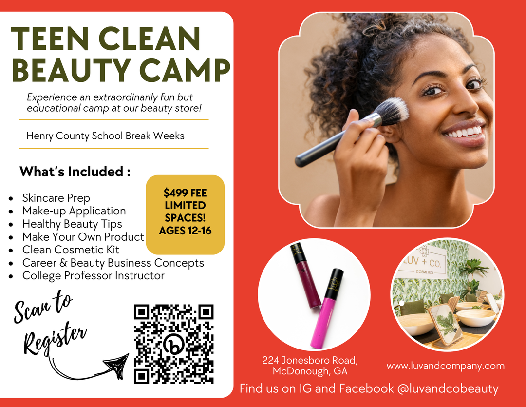 Teen Clean Beauty Camp