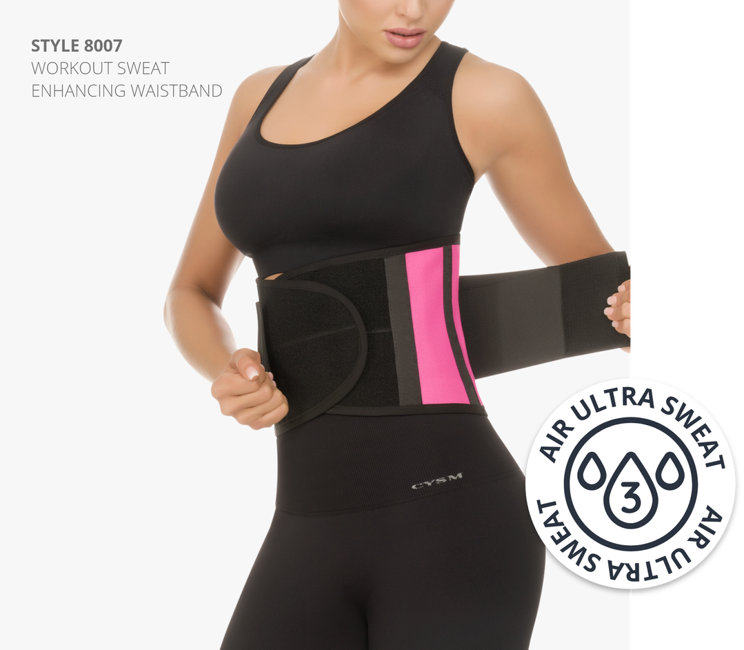 Workout sweat enhancing waistband - Style 8007 — CYSM Shapers