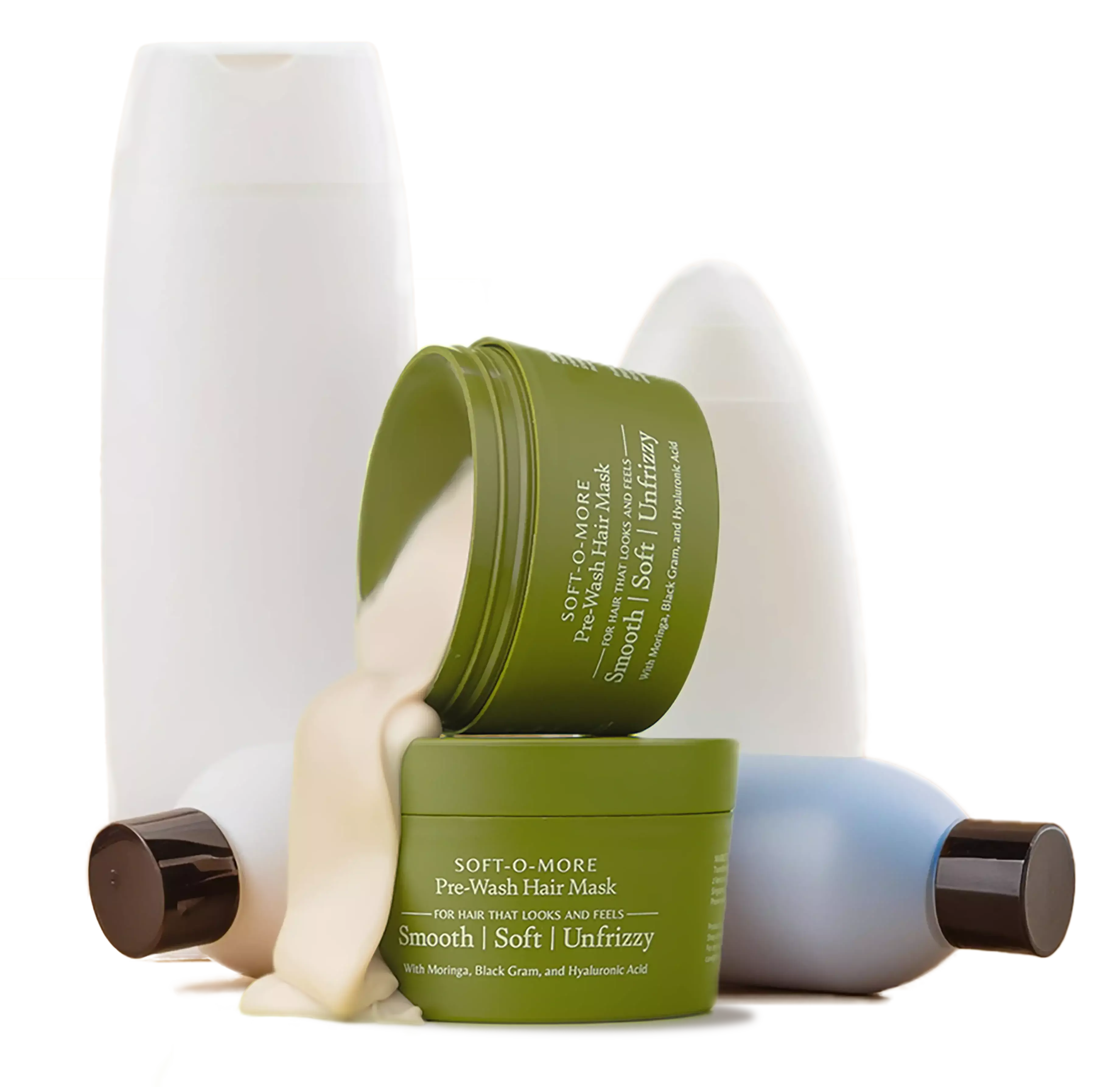Blava body lotion with its 5 plumping moisturizers, 2 Natural body oils and 1 luxurious butter.