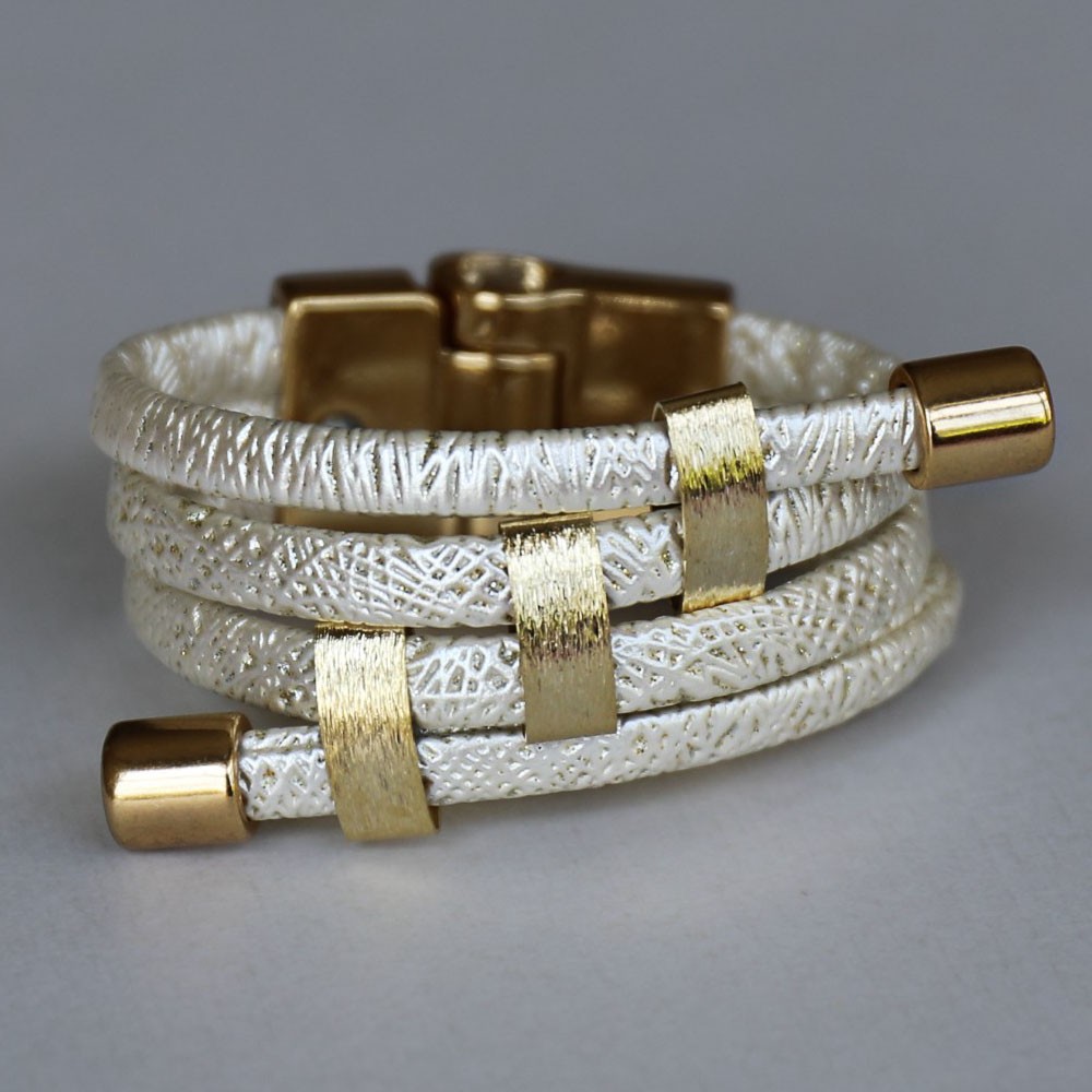 Gold Sprinkle Scarf Lock - Lock and Shine