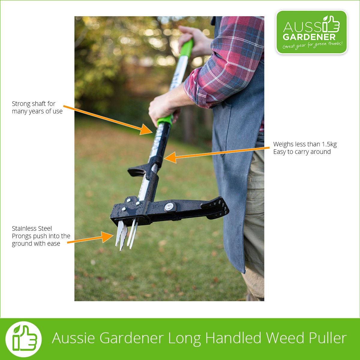 Win this Long Handled Weed Puller 1 in 100 entries wins! — Aussie Gardener