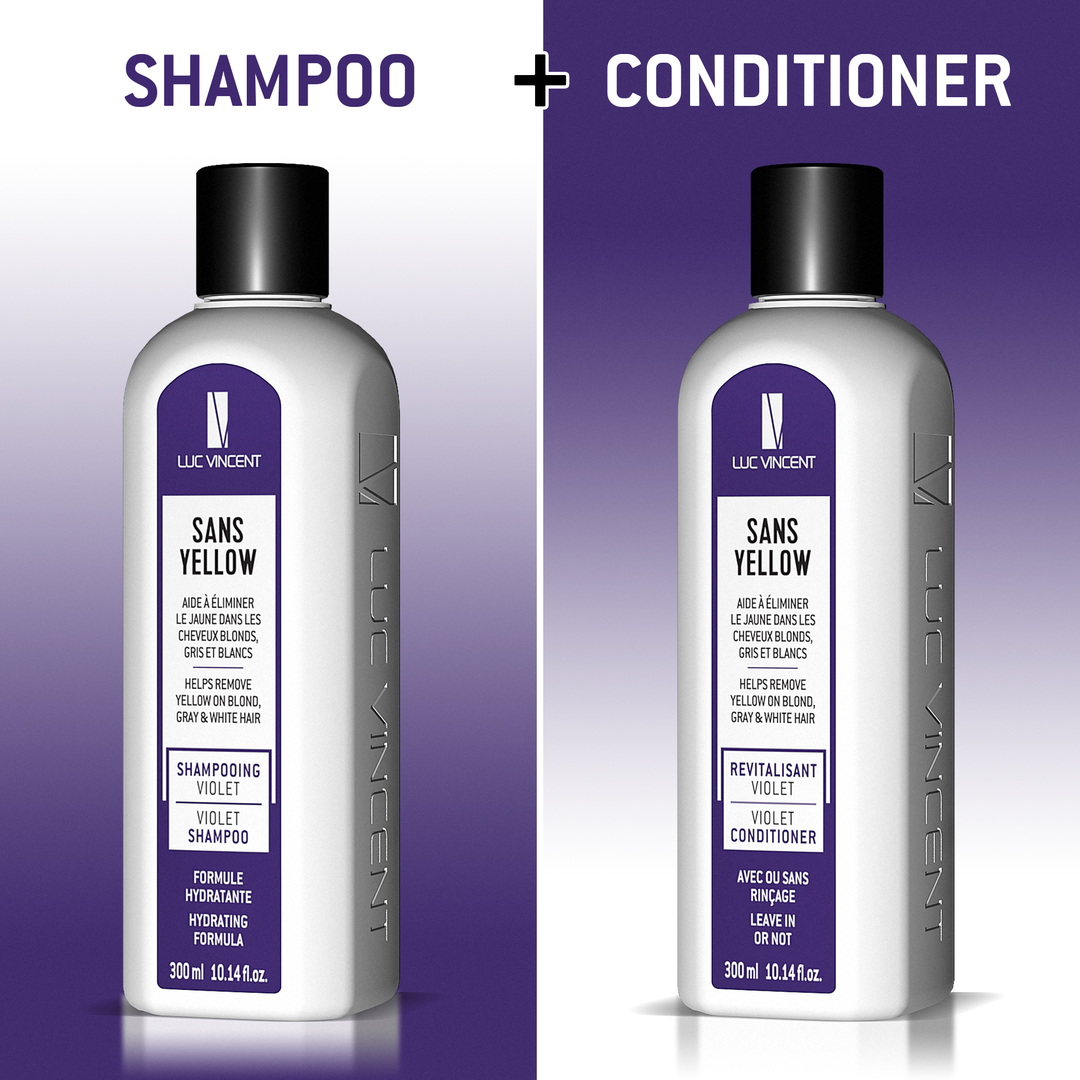 Sans Yellow" Purple Shampoo and its – Luc