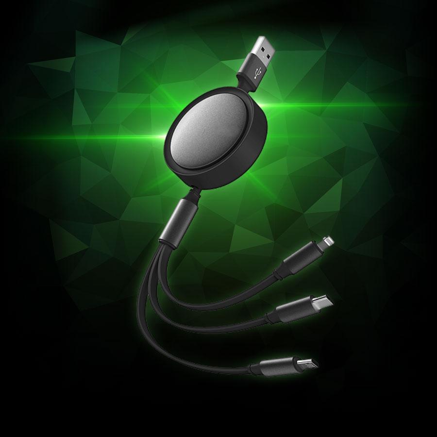 The Titan 3in1 Multi Cable™ Titan Power Plus