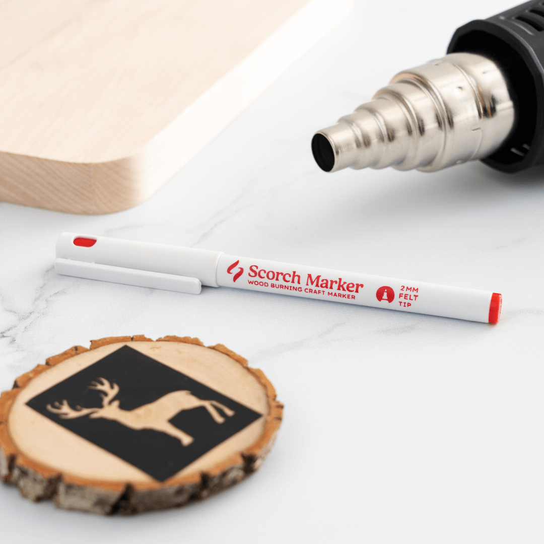 How To Use A Wood Burning Pen Tool - Scorch Marker