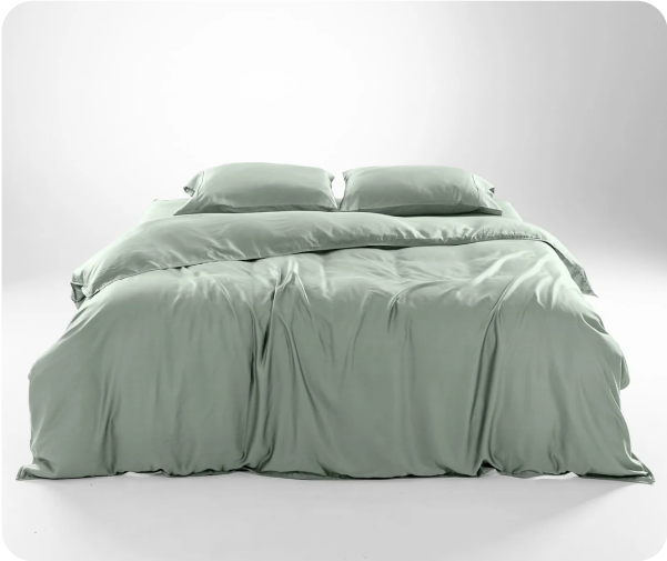 basalt blue duvet cover set #color_Basalt Blue