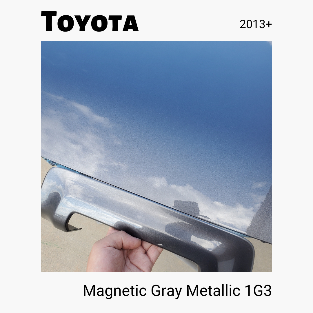 Toyota Magnetic Gray Metallic 1G3 - ReveMoto Custom Paint Match