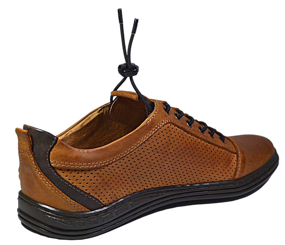 Polbut - mens cross trainer sneakers - Reindeer Leather