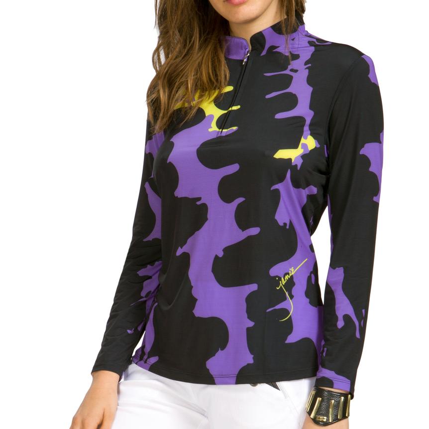 Jamie Sadock Long Sleeve Solar Polo - Carissma 338