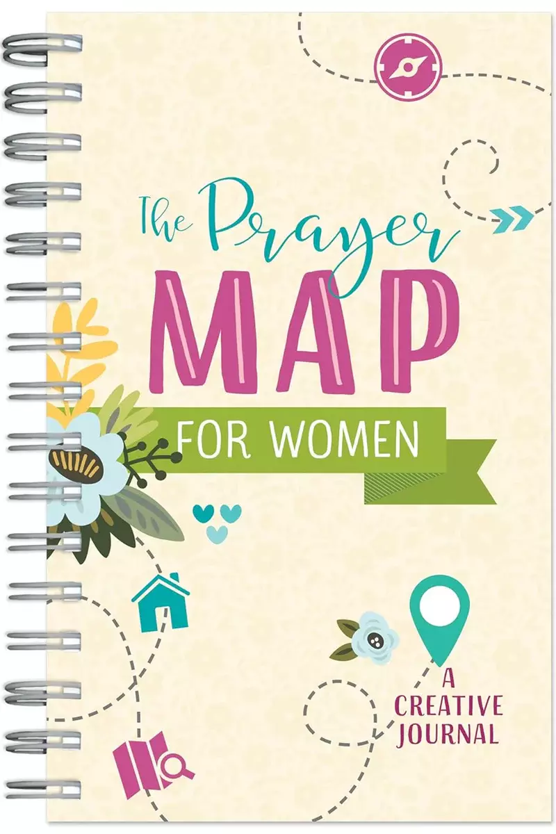 The Prayer Map for Women: A Creative Journal by Barbour Publishing