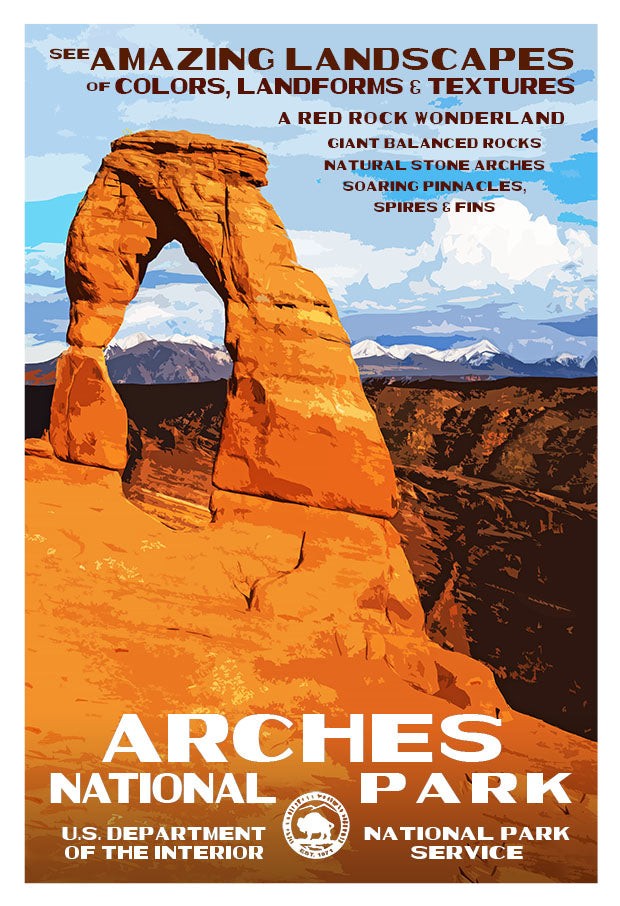 Arches National Park | National Park Posters