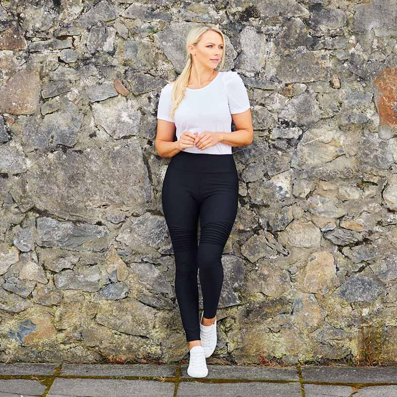 Jade Biker Spandex Leggings