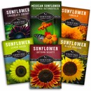 6 packets of sunflower seeds for planting