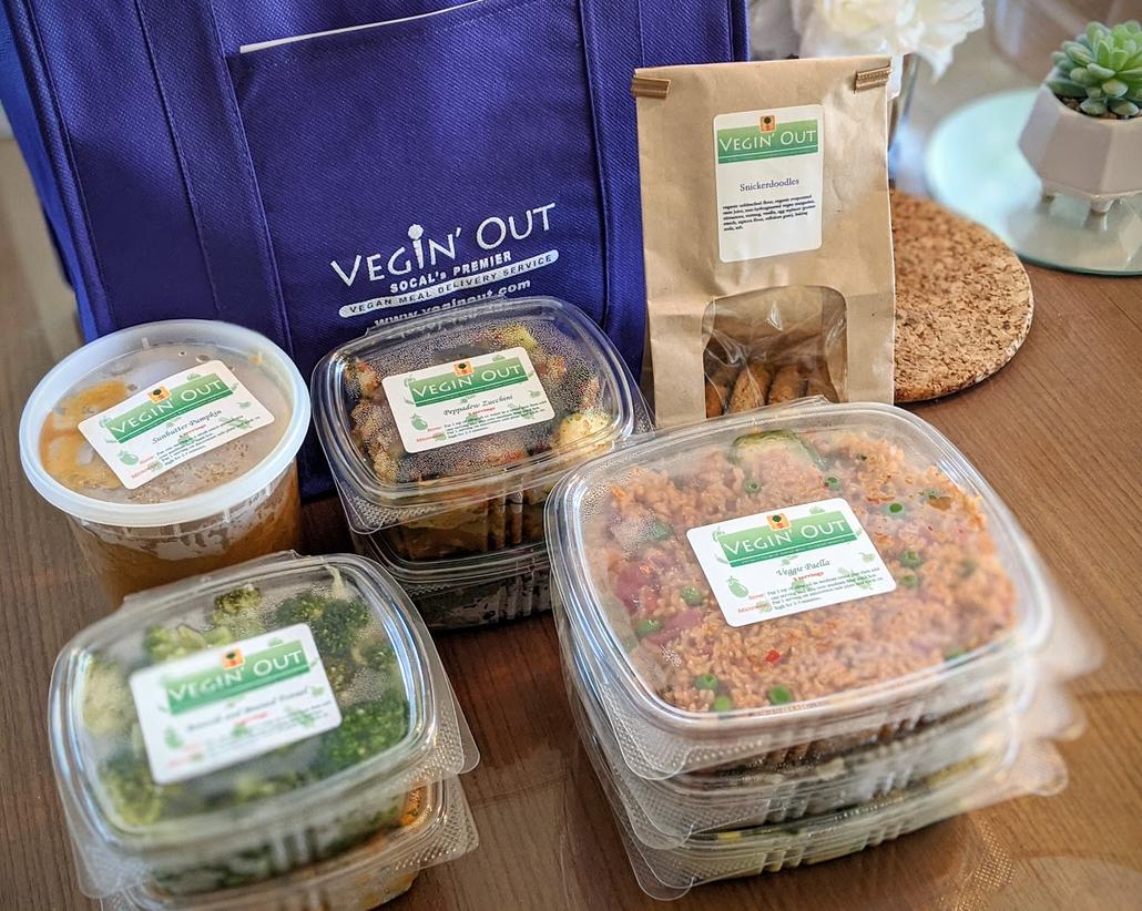 Weekly Vegetarian/Vegan Meal Order Delivery for Los Angeles