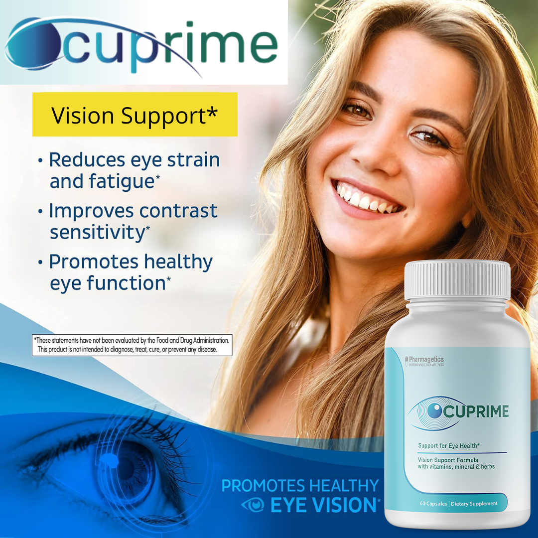 Ocuprime for Eyes Supplement Advanced Vision Support 12 Bottles (720 C ...