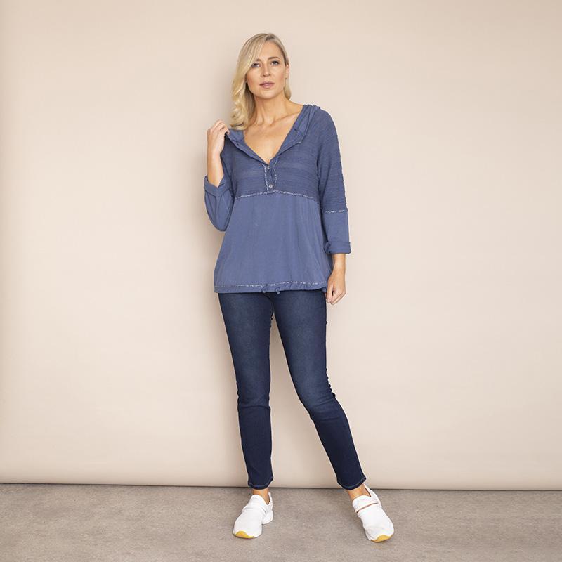 Cara Hoody (Denim Blue)