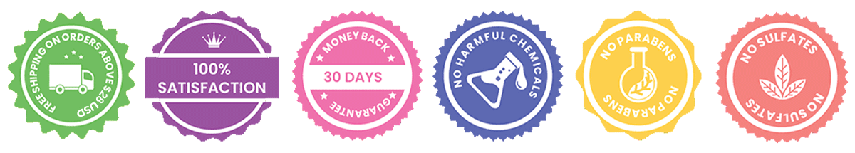 Free shipping in USA, 30 days money back guarantee, No additives or binders, Not tested on animals