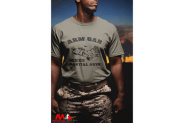 mma t shirt, muay thai t shirt, jiu jitsu t shirt, bjj t shirt, mma t shirt with arm bar, mma olive heather color t shirt, martial arts t shirt
