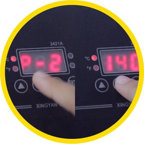 atur waktu press mug