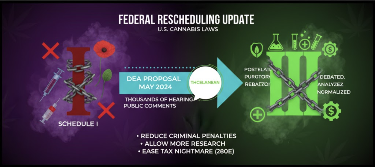 DEA's historic rescheduling proposal.