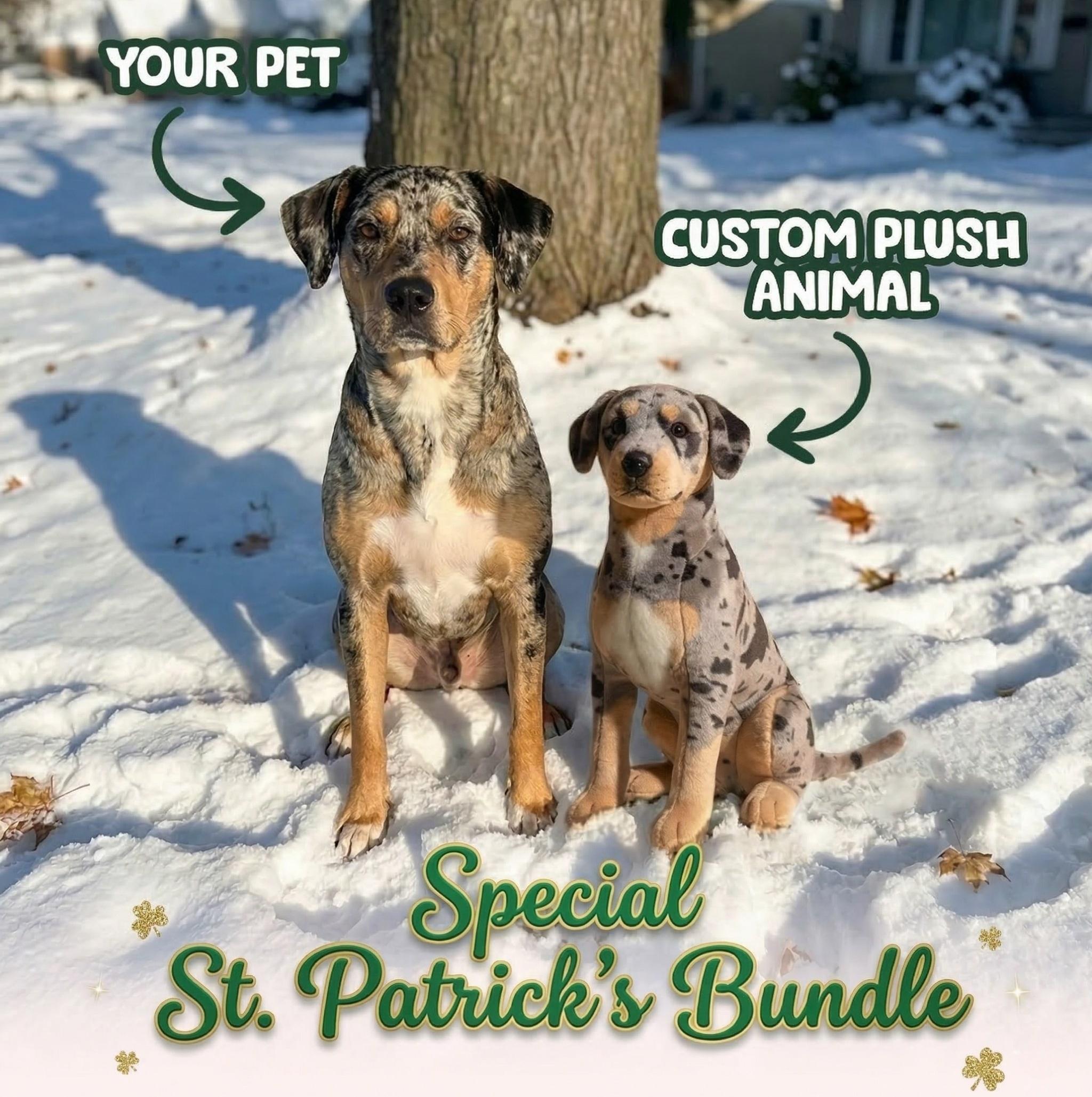 custom stuffed animal plush of your pet a handmade gift