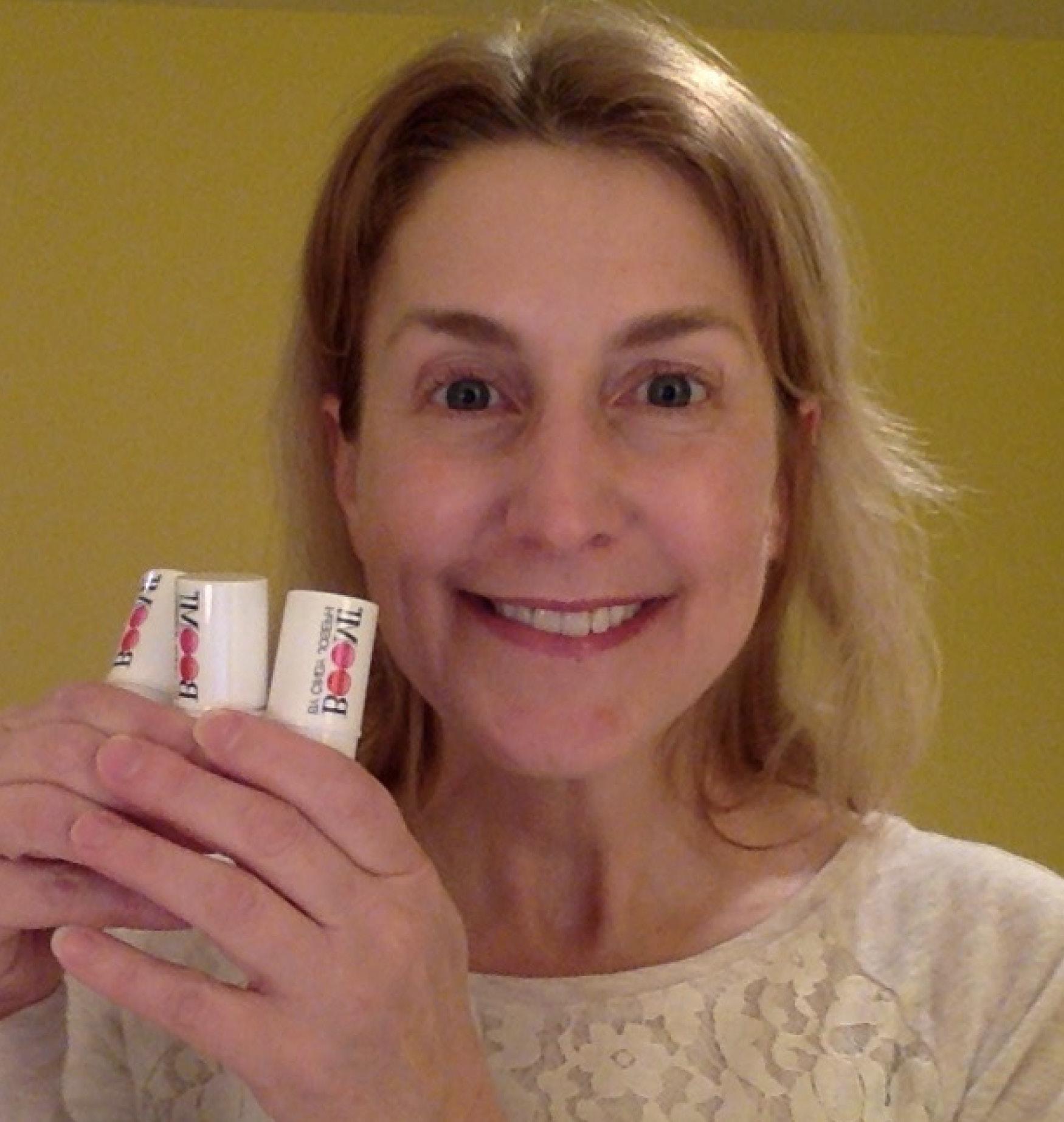 “How excited I was when I received all that I need from BOOM! by Cindy Joseph in this little pouch. I thought, ‘Ok, this is right up my alley.’”