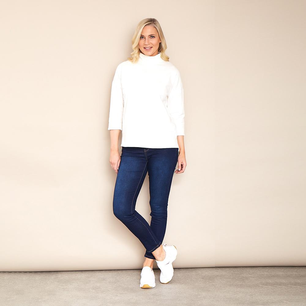 Gina Crew Neck (Cream)
