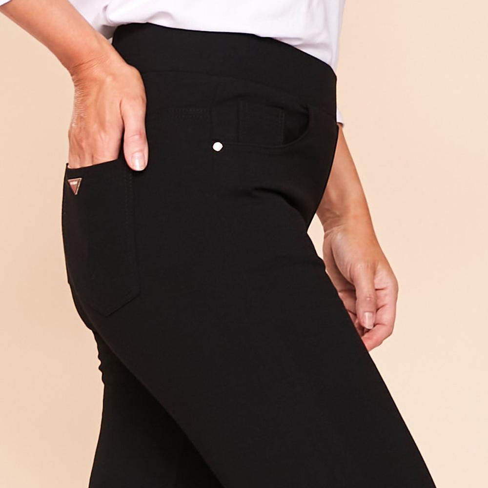 Ann Stretch Trousers (Black)
