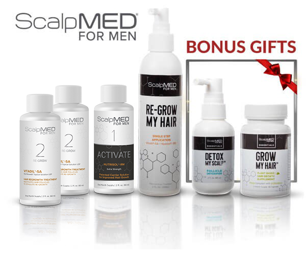 PATENTED HAIR REGROWTH SYSTEM FOR MEN (SPECIAL TV OFFER)