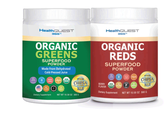 Organic Red and Organic Green