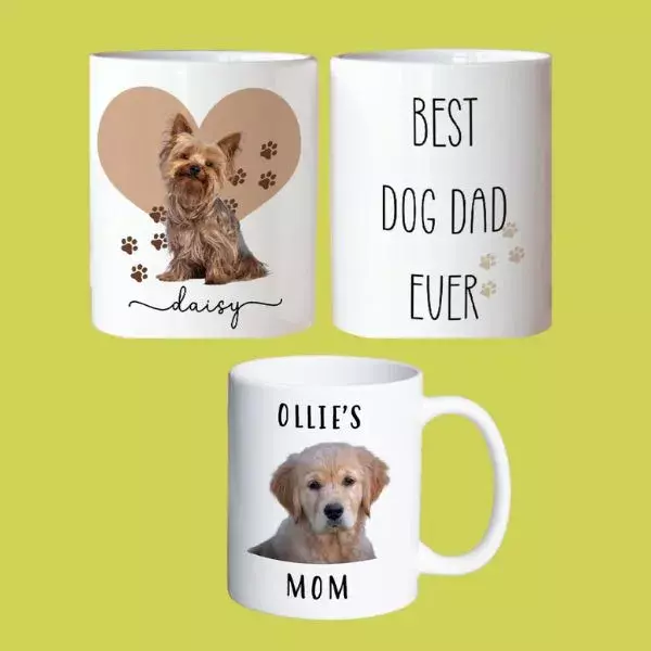 custom dog dad mug