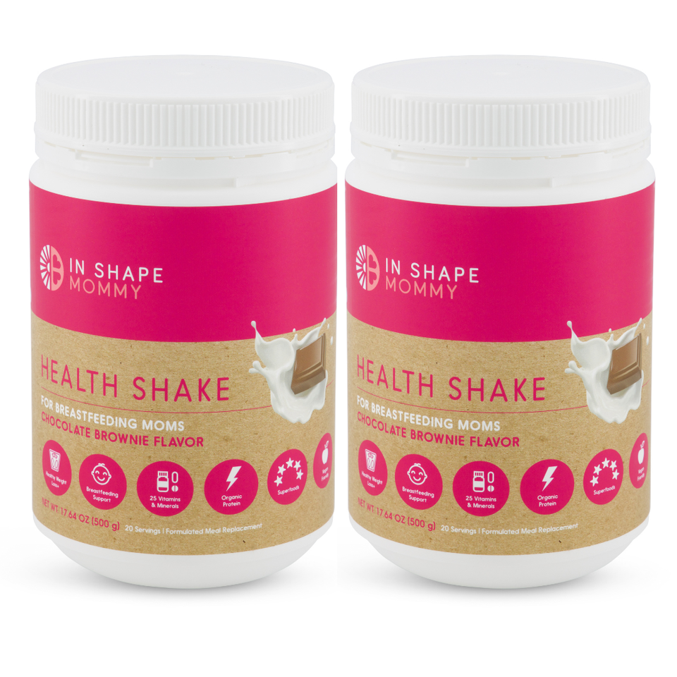 2 x In Shape Mommy Health Shake for Breastfeeding Moms USA