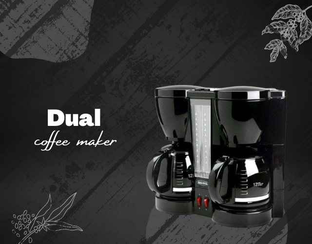 Dual Coffee Maker with Single Serve Option Lifeboost Coffee