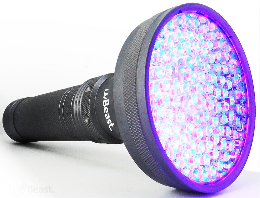 uvBeast UV Flashlight Black Light Most Powerful Professional Grade