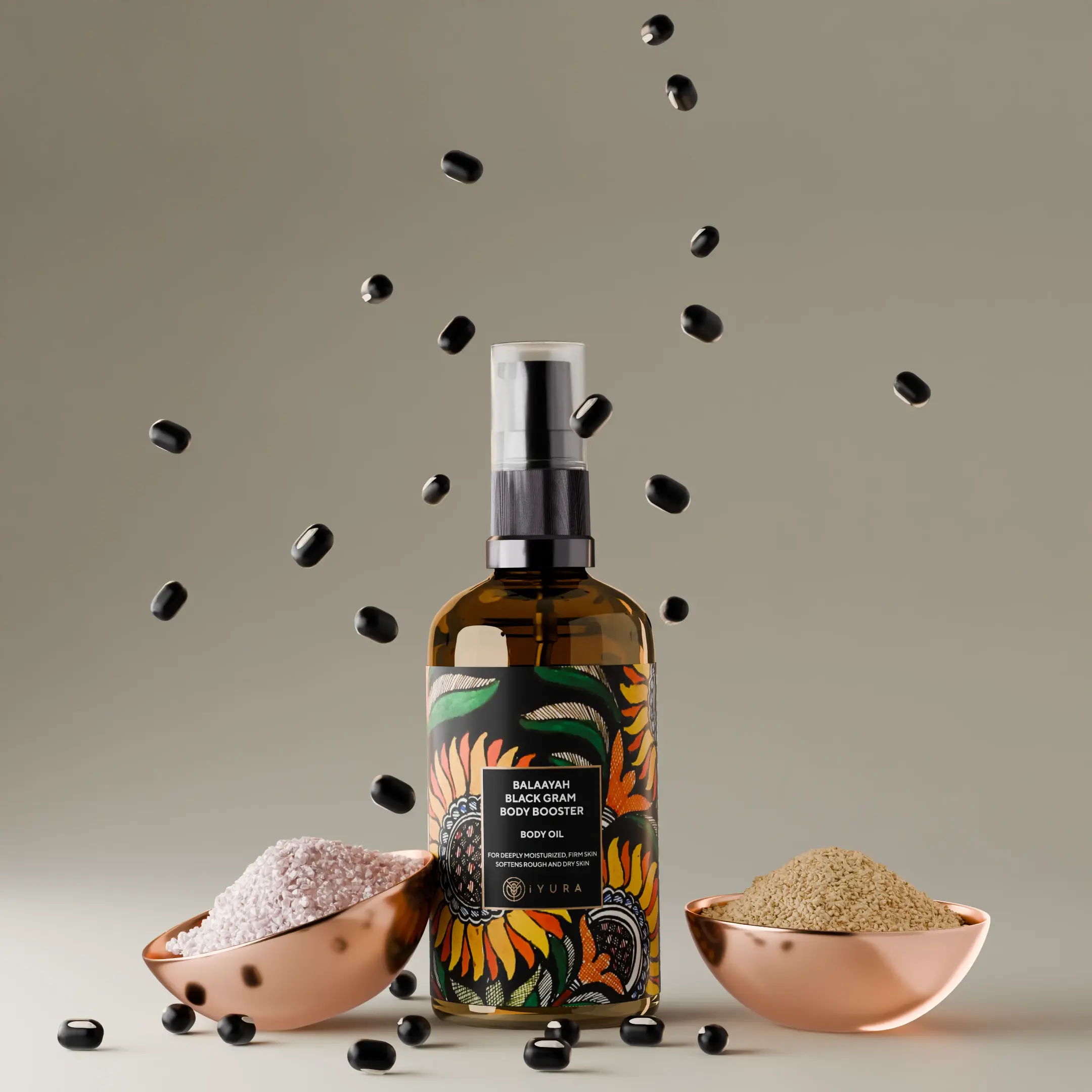 Balaayah Serenity Body oil with Ingredients 2