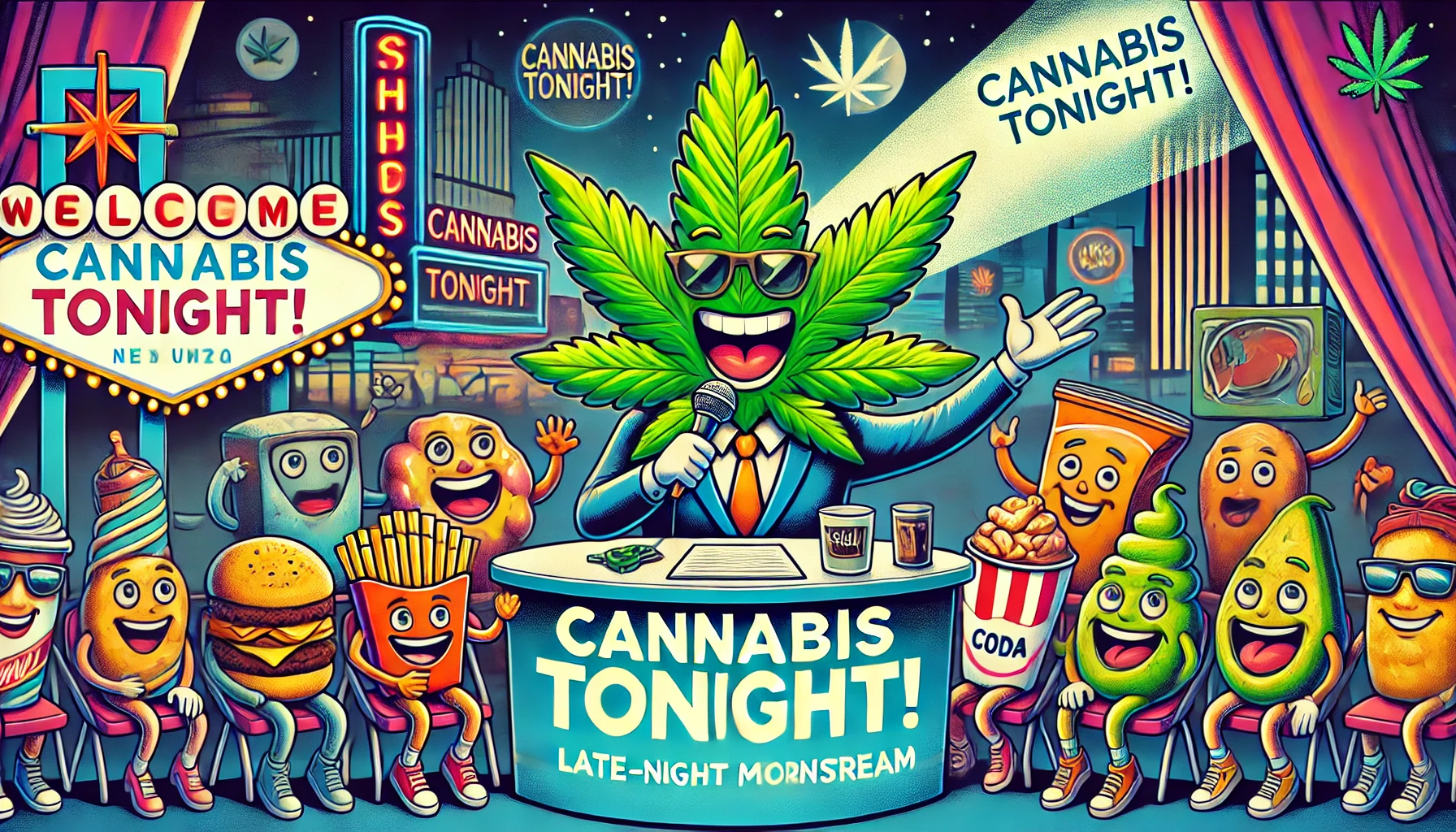 cannabis late night show