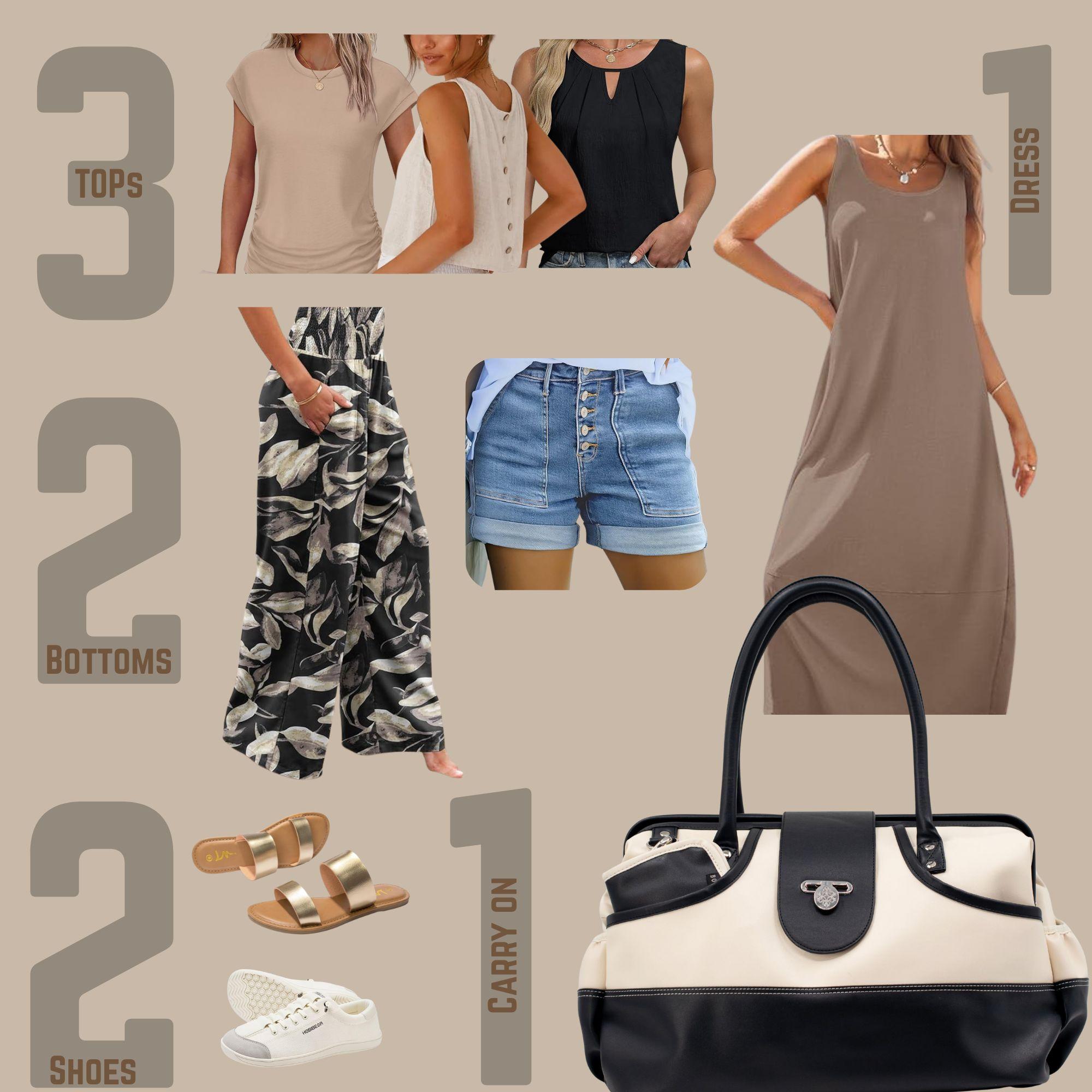Beach and Cruise packing list