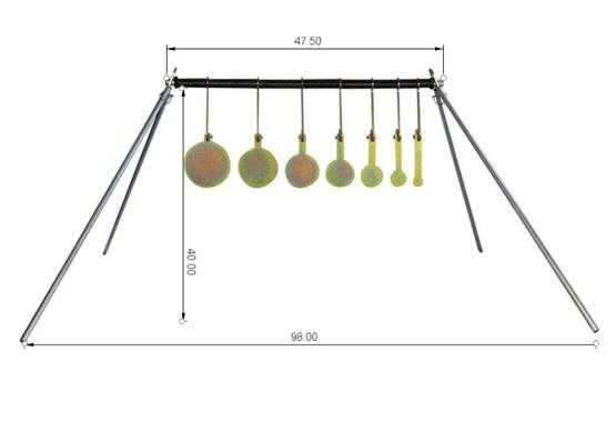 centerfire kyl target system dimensions