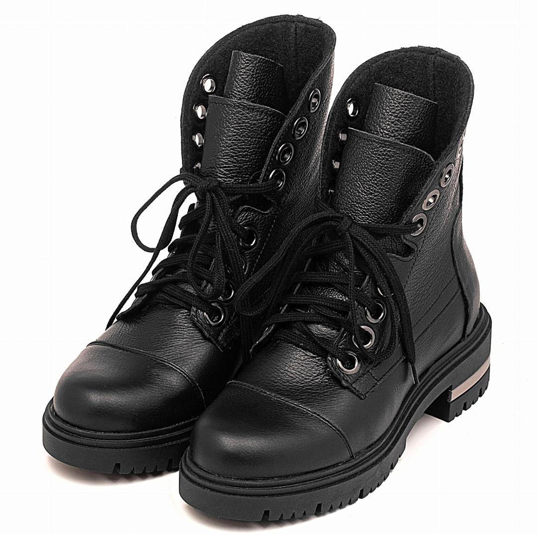 Alina - Women polish leather boots - Reindeer Leather